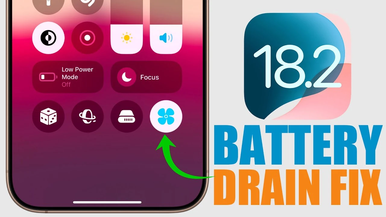 iOS 18.2 Battery Drain