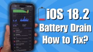 iOS 18.2 Battery Drain Issues