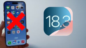 iOS 18.3 Beta 1