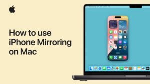 iPhone Mirroring