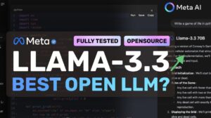 Llama-3.3 70B open-source AI model