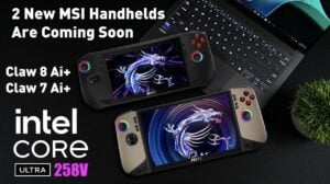 MSI Claw 8 Ai+ gaming device specs