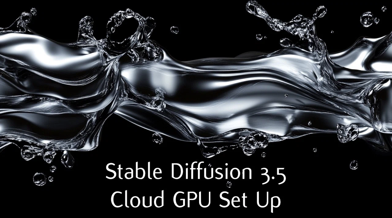 cloud GPU for Stable Diffusion 3.5