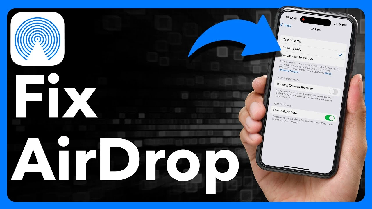iPhone AirDrop