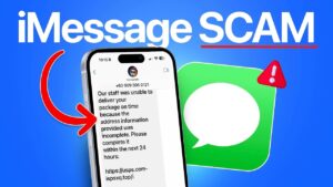 iMessage Scam