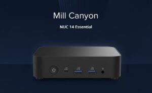 Simply NUC 14 Essential – a compact, affordable mini PC with powerful performance, 4K support, and versatile connectivity options.
