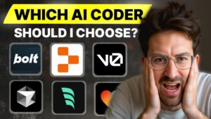Comparison of AI coding tools Bolt, Cursor, Replit, and Lovable for developers