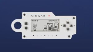 Portable Air Lab device for monitoring indoor air quality