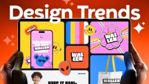 Unique custom illustrations adding personality to web designs