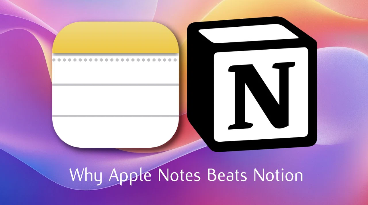 Simplify task workflow with Apple Notes