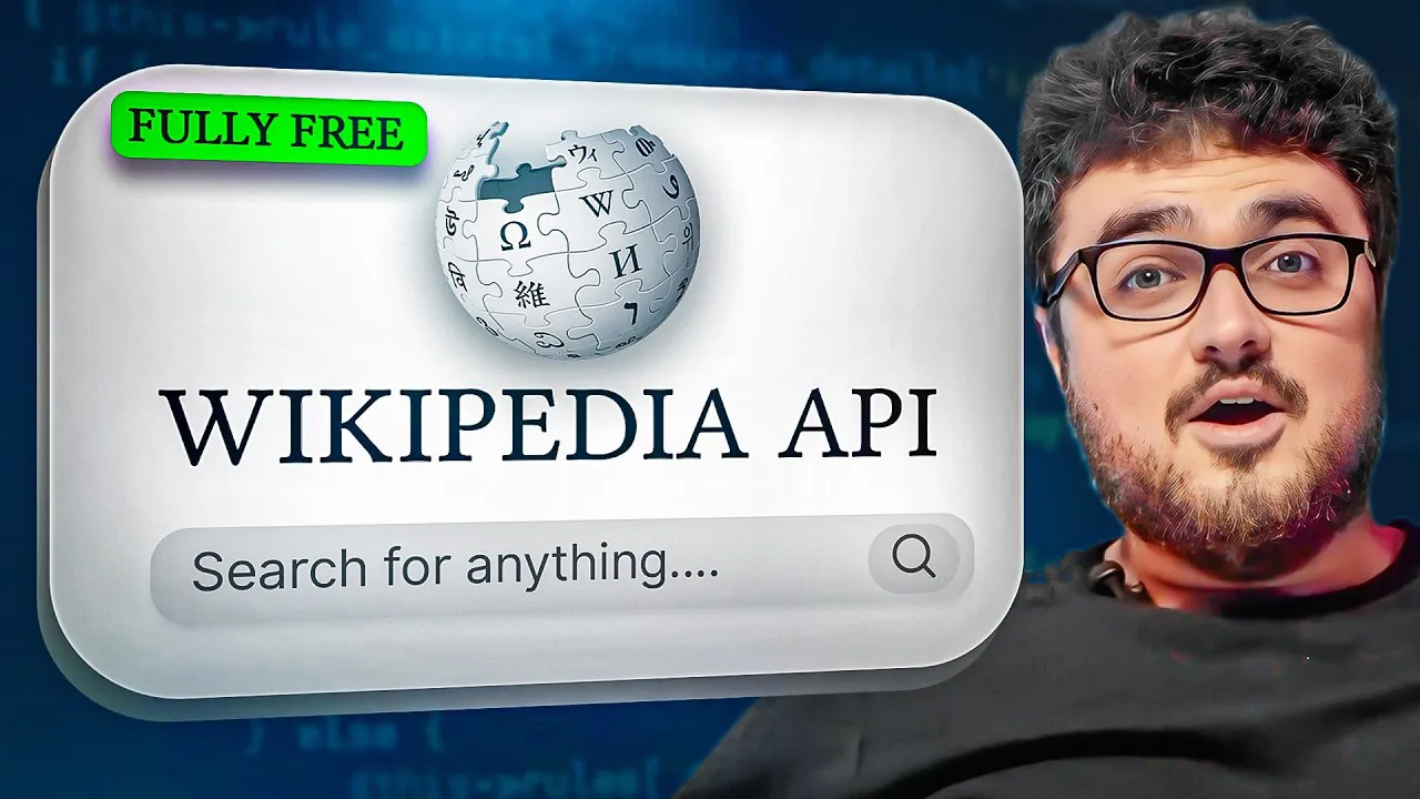 Visual representation of Wikipedia API benefits for AI accuracy
