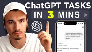 Personalized ChatGPT Tasks setup for reminders and notifications