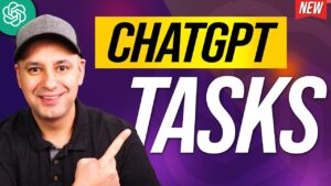 Customizing ChatGPT's Tasks for personal and professional productivity