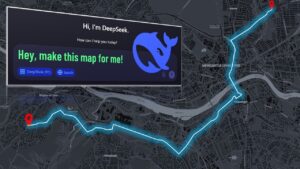 DeepSeek AI tool simplifying mapping and data visualization processes