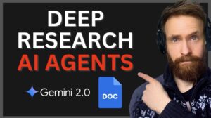 AI research agent setup using Google Docs and Brave Search API