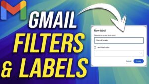 Guide to using Gmail labels and filters for inbox organization