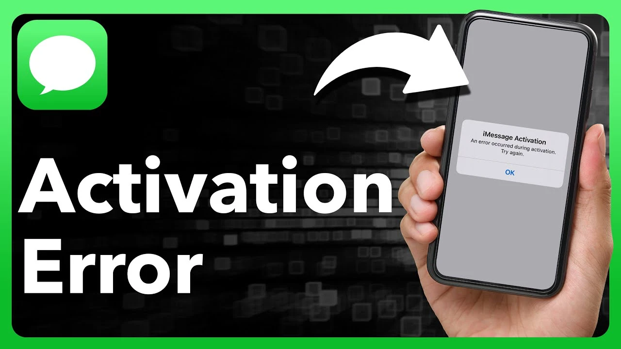 iMessage Activation Error 