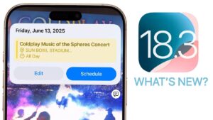 iOS 18.3