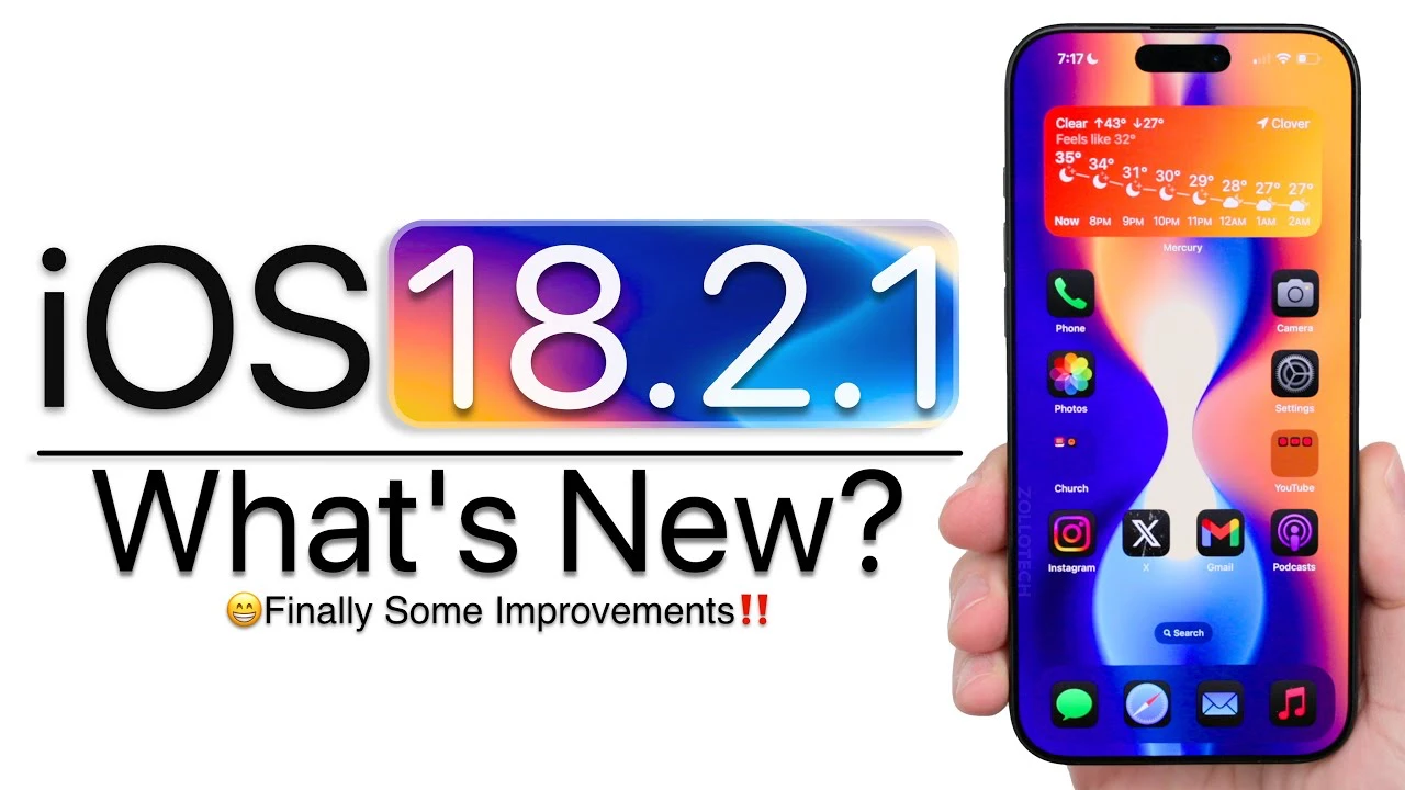 iOS 18.2.1