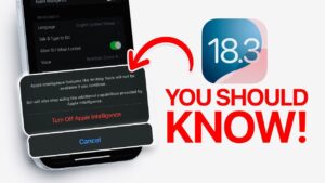 iOS 18.3