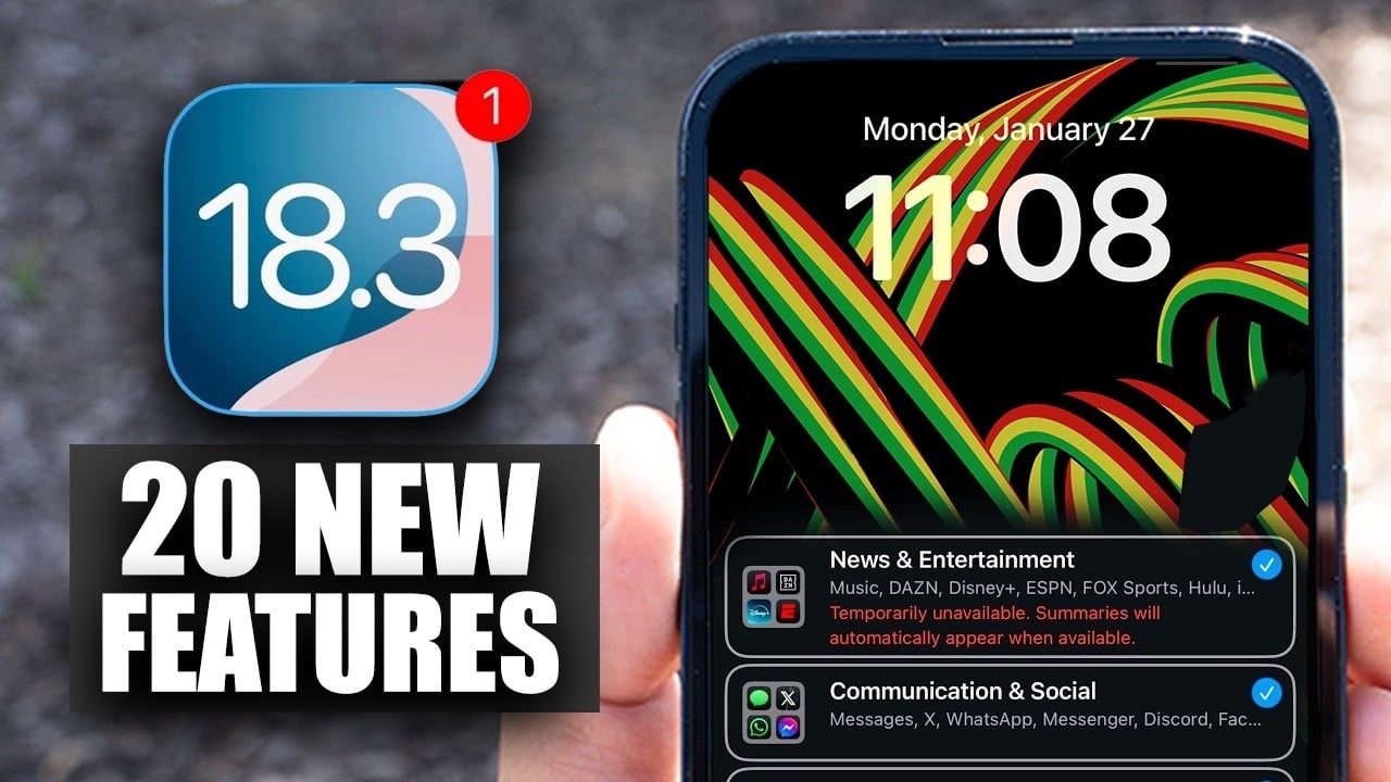 iOS 18.3: Mind-Blowing Features You Need to See - Geeky Gadgets