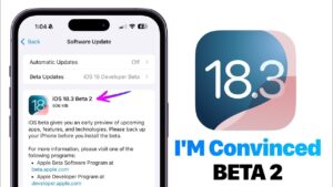 iOS 18.3