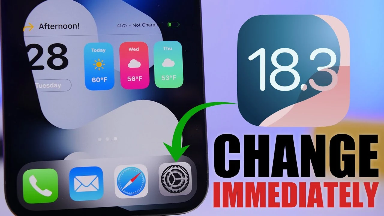iOS 18.3
