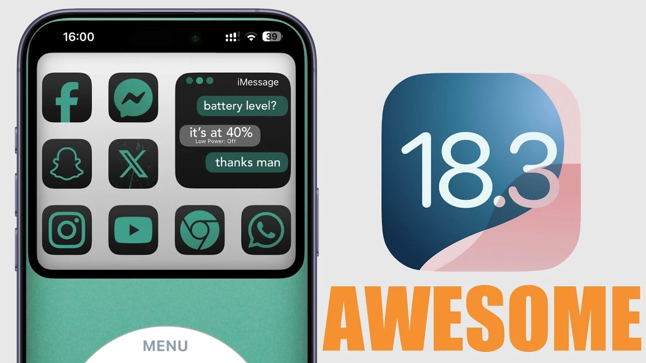 iOS 18.3
