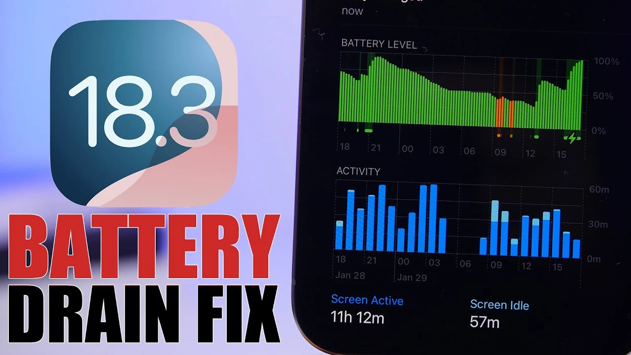 iOS 18.3 Battery Drain