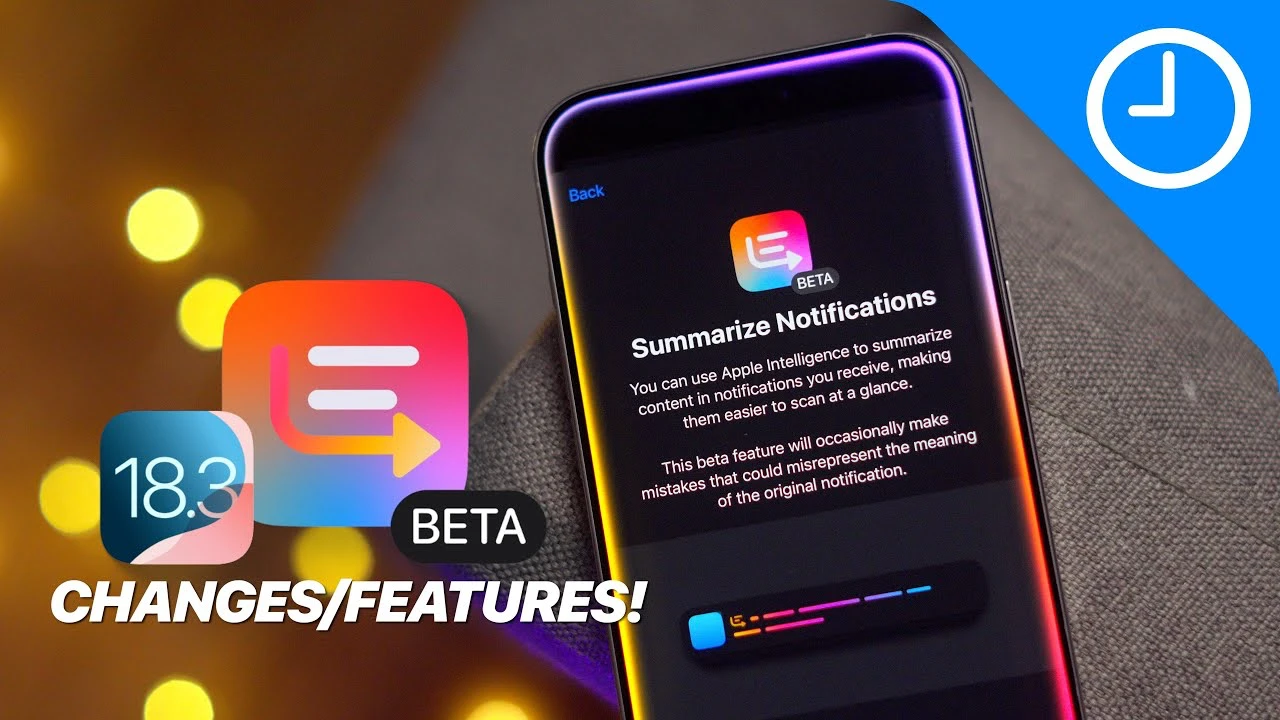 iOS 18.3 beta 3