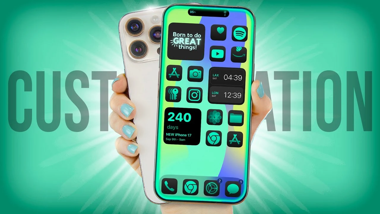 customize iPhone