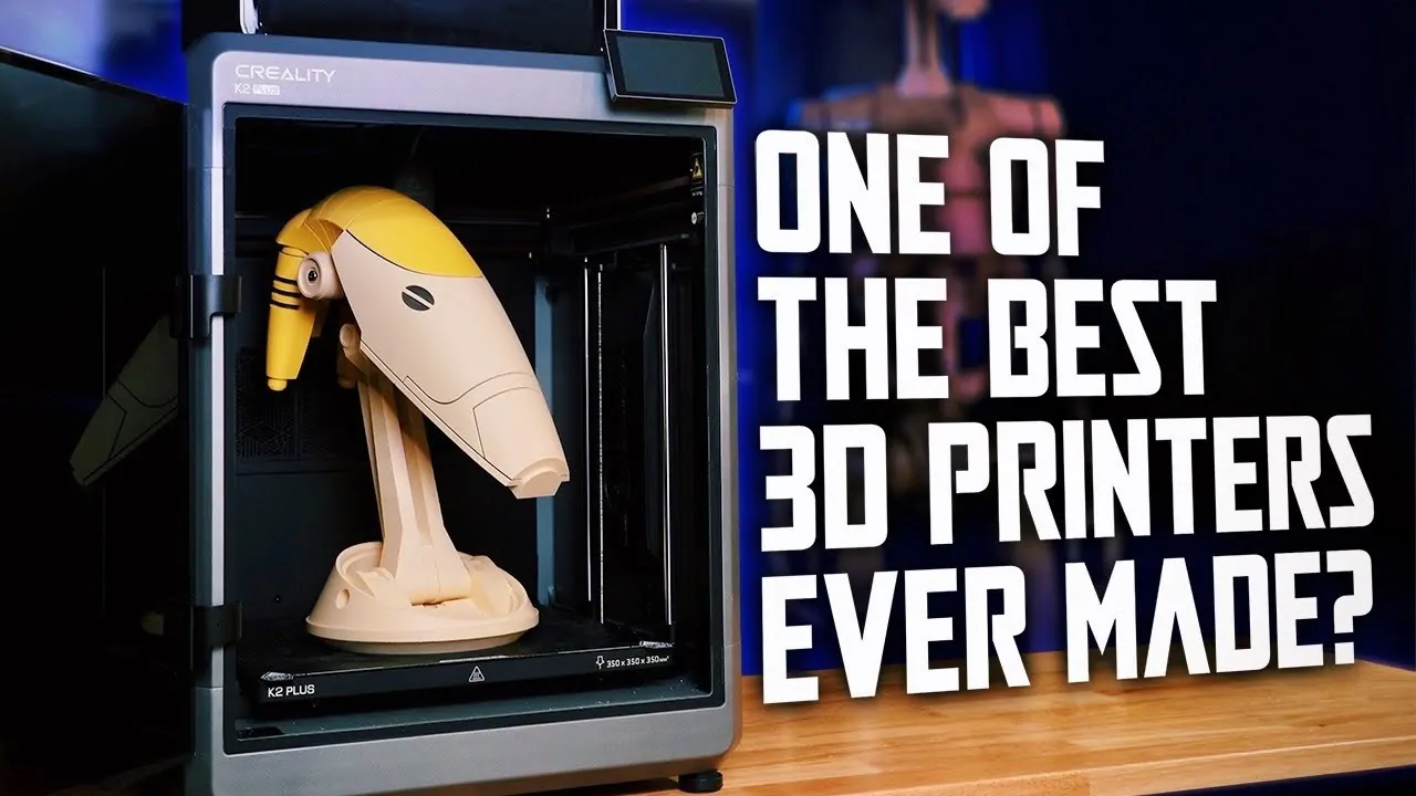 Multicolor printing capabilities of the Creality K2 Plus 3D printer