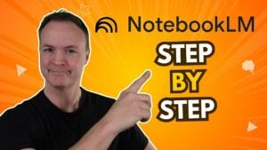 NotebookLM interface showcasing Google Gemini 2.0 AI features