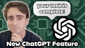 Overview of ChatGPT's new 'Tasks' feature for scheduling and automation.