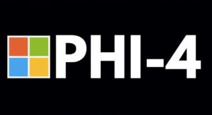 Microsoft PHI-4 AI model showcasing compact design and high performance