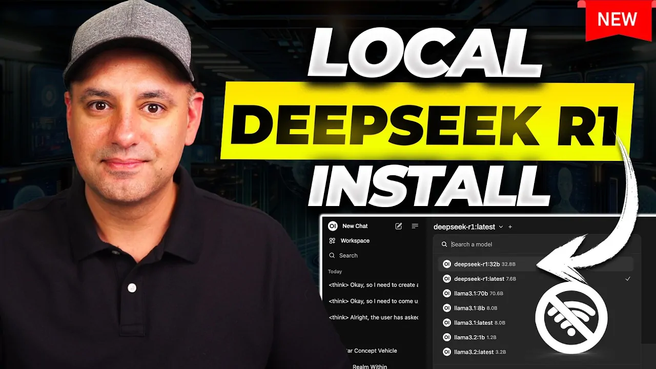 Running DeepSeek R1 offline for private and secure AI reasoning tasks