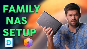 Synology NAS setup guide for families to organize and secure data
