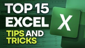 Excel productivity tips and tricks to save time