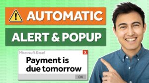 uide to setting up automatic alerts in Excel for better task management.