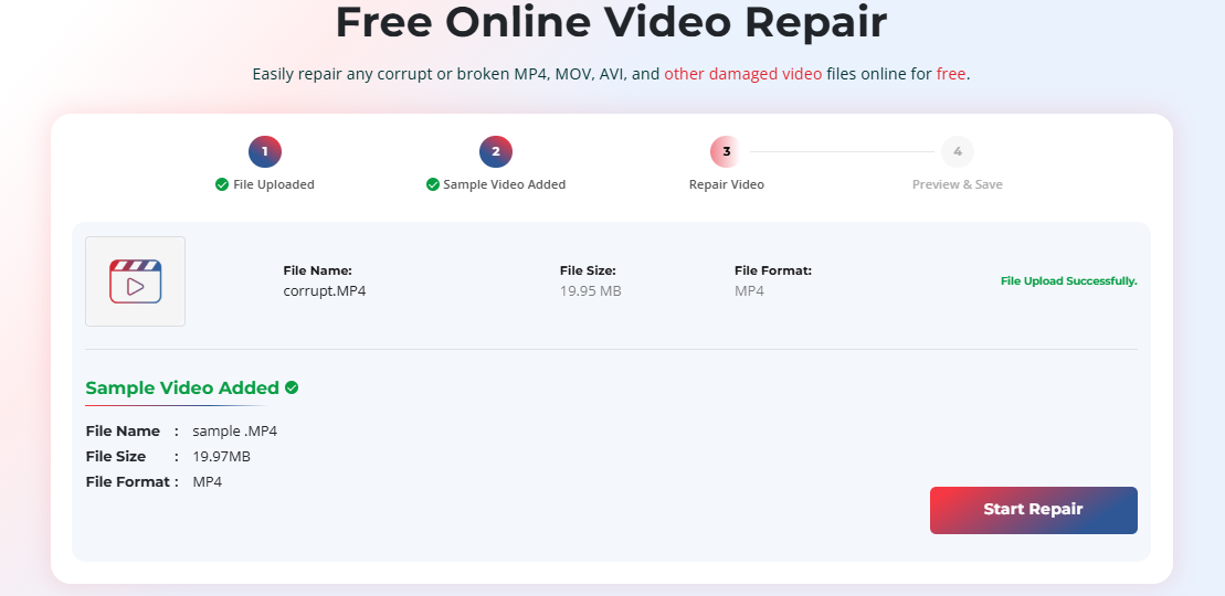 Video Repair