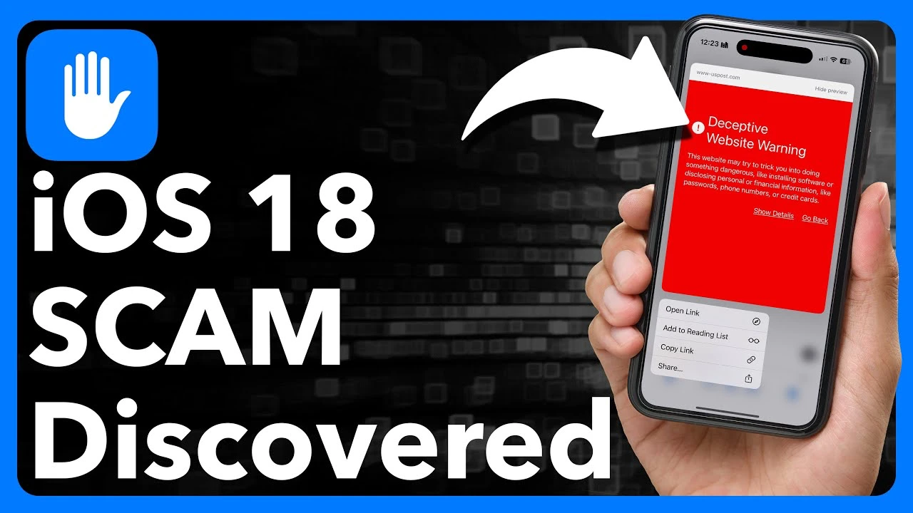 iOS 18 Scam
