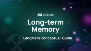 Illustration of adaptive AI agents using long-term memory with LangMem SDK.