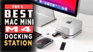 Akia Jory Dock for Mac Mini M4 with 8TB SSD storage and cooling stand