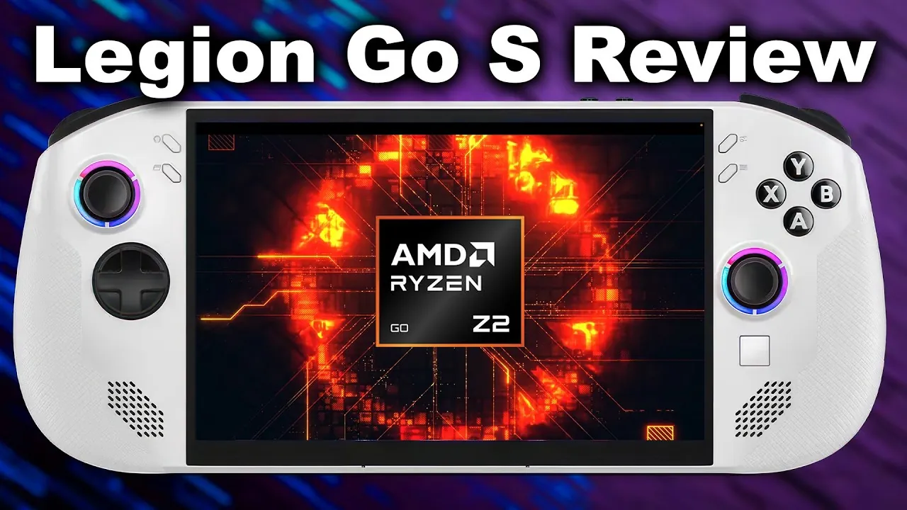 AMD Ryzen Z2 Go APU powering the Lenovo Legion GO S for gaming performance
