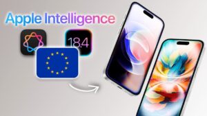 Apple Intelligence features in iOS 18.4 update for European users