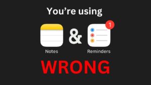 Apple Notes tips for better productivity and task management