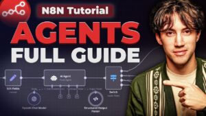 Step-by-step guide to building AI agents using n8n