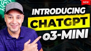ChatGPT 03 Mini AI model showcasing advanced reasoning capabilities.