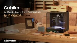 Compact CNC machine designed for small workspaces and portability