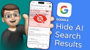 How to disable Google AI search feature for traditional results